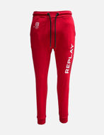 Picture of Replay Red Printed Logo Sweatpant