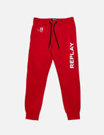 Picture of Replay Red Printed Logo Sweatpant