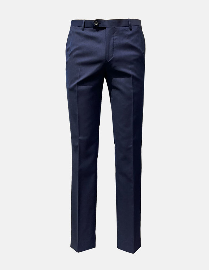 Picture of New England Slim Stretch Navy Trouser