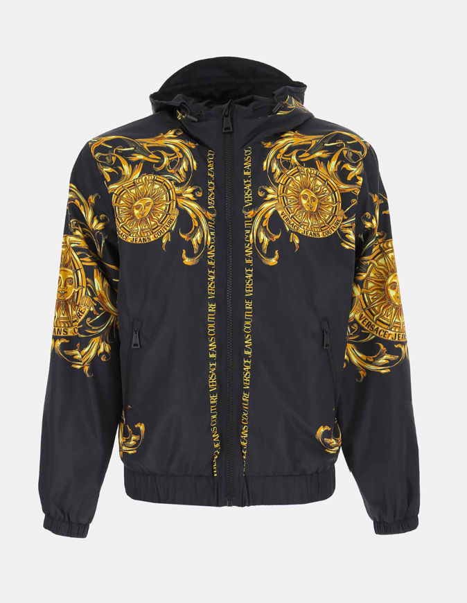 versace windbreaker white