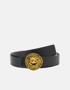 Picture of Just Cavalli Gold Tiger Emblem Reversible Belt