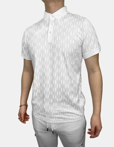 Picture of Karl Lagerfeld Monogram Print Polo